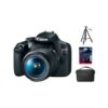 Camara Eos T7 + Lente 18-55mm Is Ii + Tripode + Est + Mem64gb