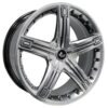 Juego De 4 Aros T-585 Hbc 17×7,5 5×100/114,3 Et40