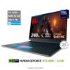 Laptop Dell Alienware X16 R2 Gaming, Intel Ultra 9-185H Hasta 5.1 GHz, RAM 32GB, SSD 1TB, Video 12GB Nvidia RTX 4080, LED 16” QHD+ a 240Hz, Windows 11 Home