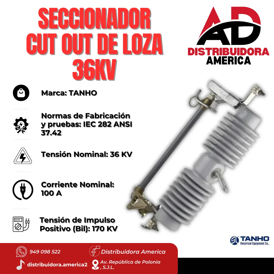 SECCIONADORES CUT OUT DE PORCELANA
