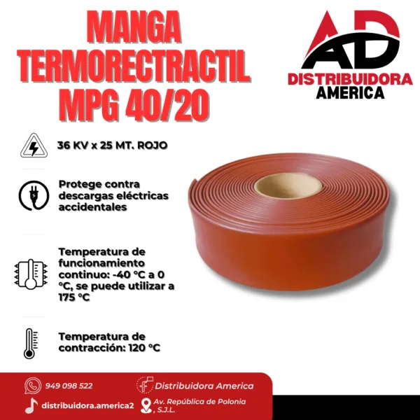 MANGA TERMORECTRACTIL MPG 40/20