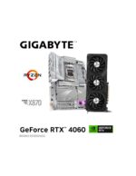 COMBO MAINBOARD X870 AORUS ELITE Y TARJETA DE VIDEO RTX 4060 8GB GAMING OC