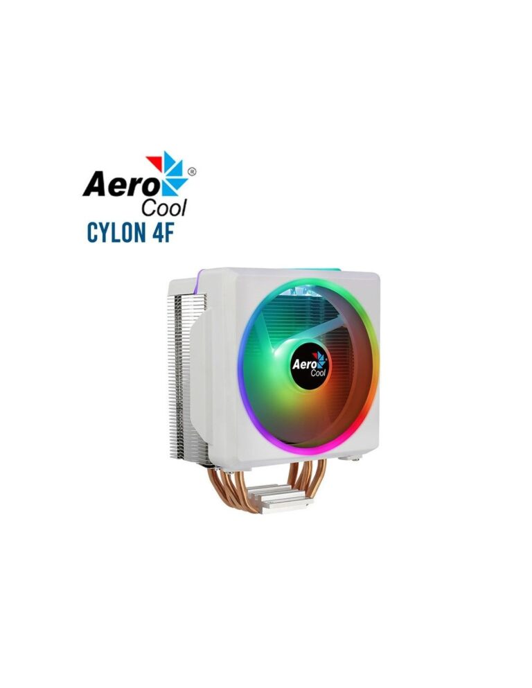 COOLER PARA PROCEADOR AEROCOOL CYLON 4F WHITE RGB (EAN: 4710562758979)