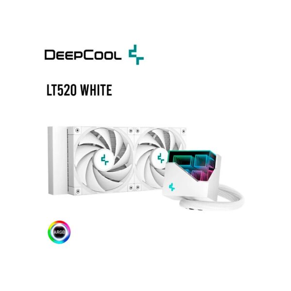 ENFRIAMIENTO LIQUIDO DEEPCOOL LT520 WHITE RGB (R-LT520-WHAMNF-G-1)