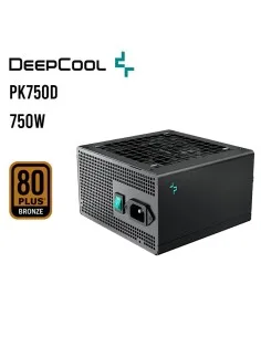 FUENTE DE PODER DEEPCOOL 750W PK750D ( R-PK750D-FA0B-US ) 80PLUS BRONZE