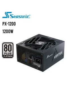 FUENTE DE PODER SEASONIC 1200W VERTEX ( PX-1200 ) PCIE 5.0 | FULL MODULAR | 80PLUS…
