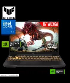 LAPTOP ASUS TUF FX607VJ-RL009 5-210H 16GB 512GB SSD RTX 3050 6GB 16pulgadas WUXGA FREDOSS…