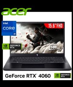 LAPTOP GAMER ACER NITRO V15 ANV15-51-99DR I9-13900H 16GB DDR5 512GB SSD T. VIDEO RTX…