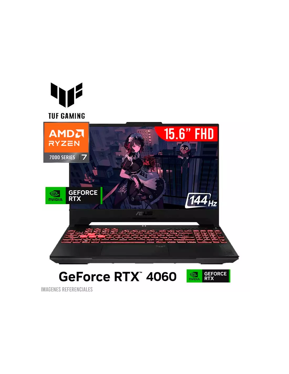 LAPTOP GAMER ASUS TUF A15 FA507NV-LP153 RYZEN 7-7735HS 16GB 1TB SSD T. RTX 4060 8GB… LAPTOP GAMER ASUS TUF A15 FA507NV-LP153 RYZEN 7-7735HS 16GB 1TB SSD T. RTX 4060 8GB…