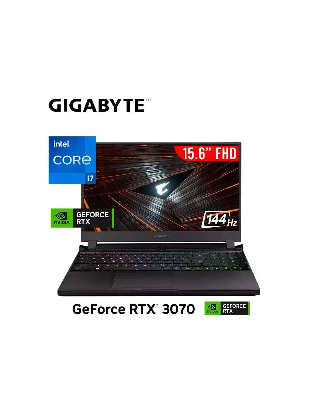 LAPTOP GAMER GIGABYTE AORUS 5 SE4-73US213SH I7-12700H 16GB 512GB SSD T VIDEO RTX 3070… LAPTOP GAMER GIGABYTE AORUS 5 SE4-73US213SH I7-12700H 16GB 512GB SSD T VIDEO RTX 3070…