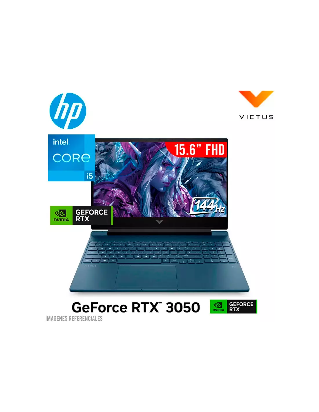LAPTOP GAMER HP VICTUS 15-FA0021LA I5-12450H 16GB 512GB SSD T. VIDEO RTX 3050 4GB 15.6… LAPTOP GAMER HP VICTUS 15-FA0021LA I5-12450H 16GB 512GB SSD T. VIDEO RTX 3050 4GB 15.6…