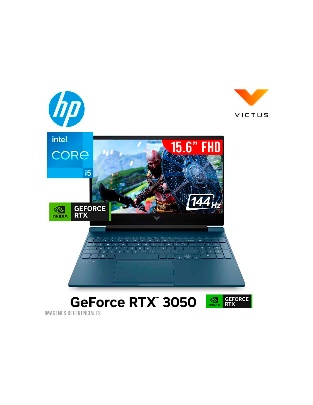 LAPTOP GAMER HP VICTUS 15-FA0021LA I5-12450H 32GB 512GB SSD T. VIDEO RTX 3050 4GB 15.6… LAPTOP GAMER HP VICTUS 15-FA0021LA I5-12450H 32GB 512GB SSD T. VIDEO RTX 3050 4GB 15.6…