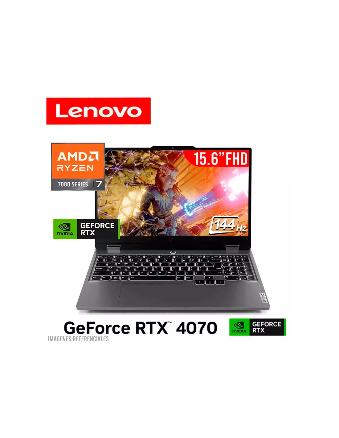 LAPTOP GAMER LENOVO 15ARP9 RYZEN 7-7435HS 16GB 512GB SSD T.VIDEO RTX 4070 8GB 15.6 FHD… LAPTOP GAMER LENOVO 15ARP9 RYZEN 7-7435HS 16GB 512GB SSD T.VIDEO RTX 4070 8GB 15.6 FHD…