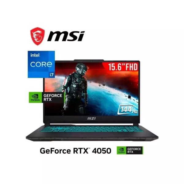 LAPTOP GAMER MSI CYBORG 15 A13VE-218US I7-13620H 16GB DDR5 512GB SSD T. VIDEO RTX 4050…
