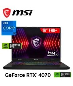 LAPTOP GAMER MSI D14VGKG-057US I7-14650HX 16GB 1TB SSD T. VIDEO RTX 4070 8GB 16 FHD+…