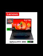 LAPTOP LENOVO IDEAPAD GAMING 3 15ARH7 RYZEN 5-6600H 8GB 512GB SSD T.VIDEO RTX3050 4GB…
