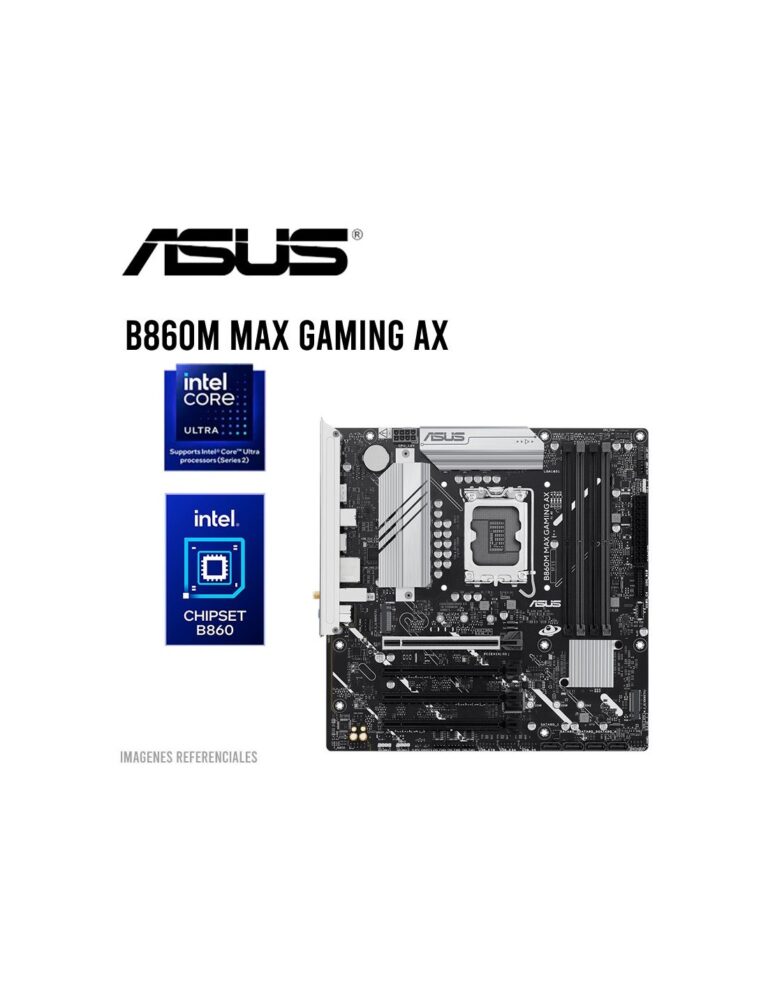 MAINBOARD ASUS B860M MAX GAMING AX LGA 1851