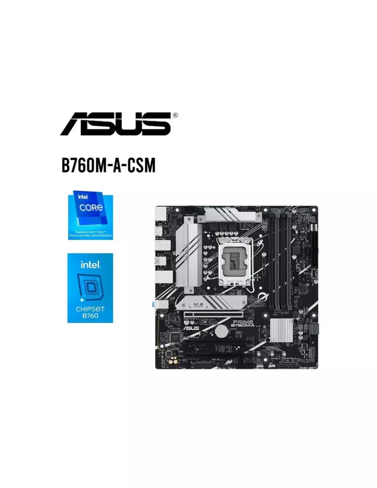 MAINBOARD ASUS PRIME B760M-A-CSM DDR5 ( PRIME B760M-A-CSM ) LGA 1700