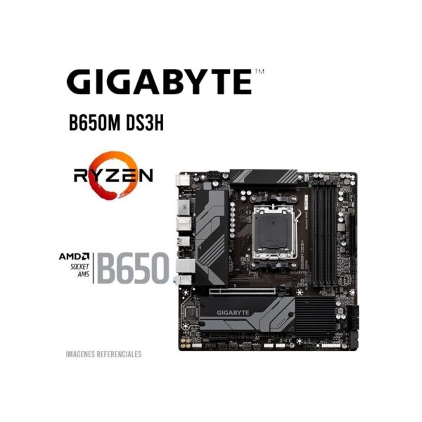 MAINBOARD GIGABYTE B650M DS3H ( B650M-DS3H G10 ) AM5 DDR5