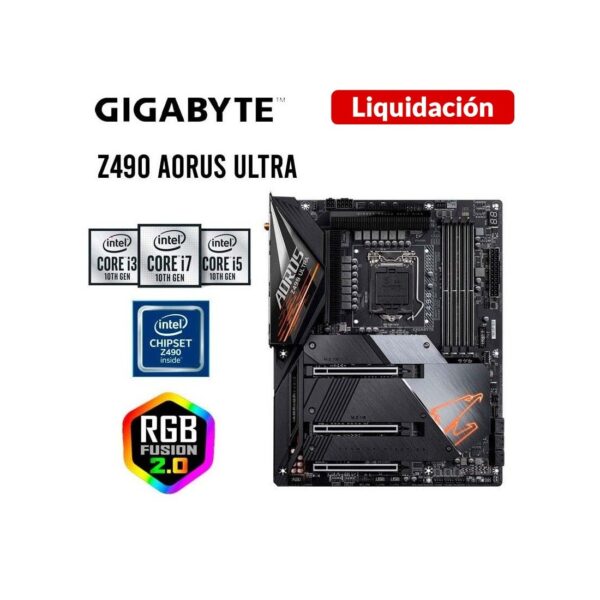 MAINBOARD GIGABYTE Z490 AORUS ULTRA LGA 1200