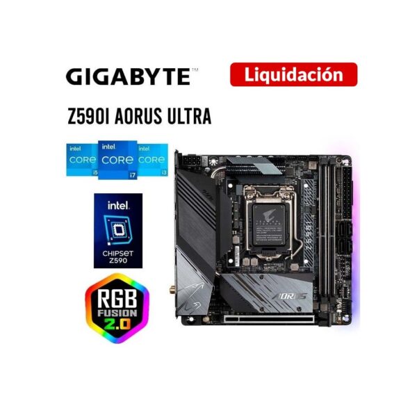 MAINBOARD GIGABYTE Z590I AORUS ULTRA