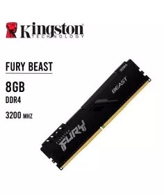 MEMORIA RAM KINGSTON 8GB/3200MHZ DDR4 FURY BEAST ( KF432C16BB/8 ) NEGRO
