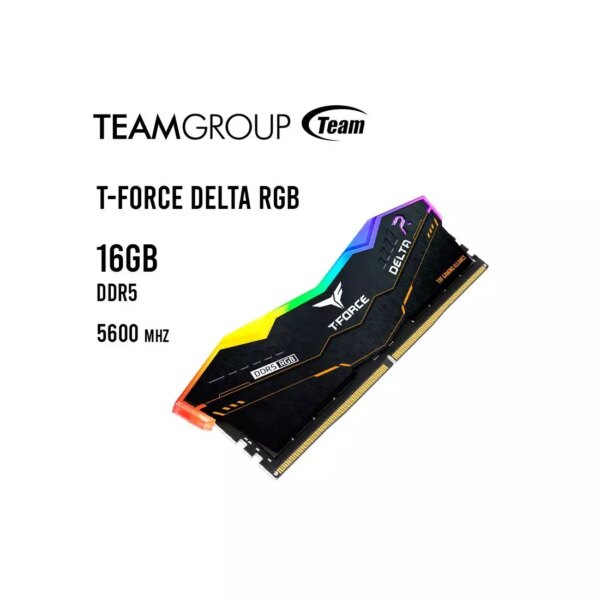 MEMORIA RAM TEAMGROUP 16GB/5600MHZ DDR5 DELTA RGB ( FF5D516G5600HC36B01 ) TUF GAMING…