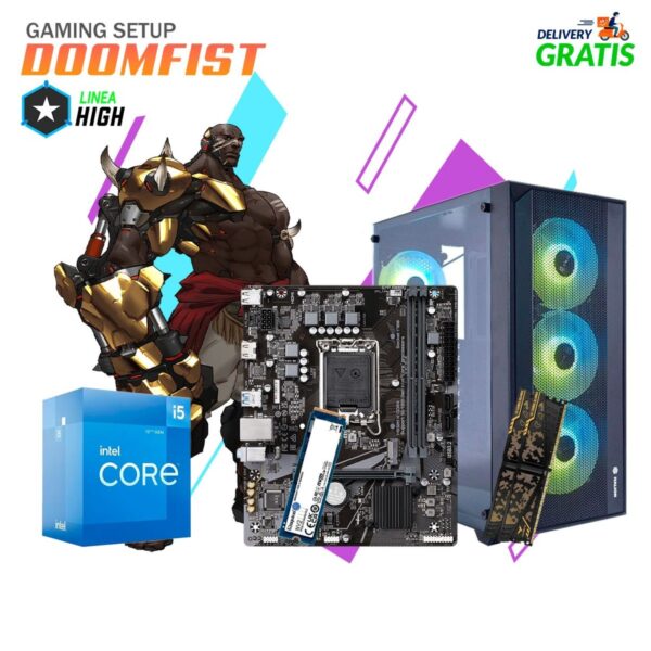 PC GAMER DOOMFIST I5-12400 16GB 500GB SSD
