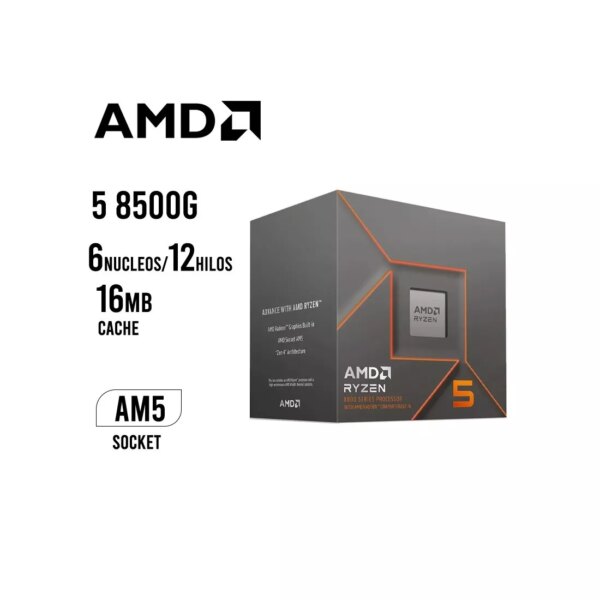 PROCESADOR AMD RYZEN 5 8500G 3.50 GHZ ( 100-100000931BOX ) AM5