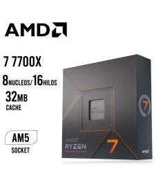 PROCESADOR AMD RYZEN 7 7700X 4.5GHZ – 32MB | AM5 (100-100000591WOF)