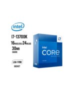 PROCESADOR INTEL CORE I7-13700K 3.40 GHZ 30MB CACHE ( BX8071513700K ) LGA 1700