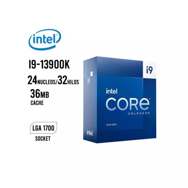 PROCESADOR INTEL CORE I9-13900K 3.0 GHZ 36MB CACHE ( BX8071513900K ) LGA 1700