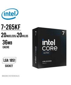 PROCESADOR INTEL CORE ULTRA 7-265KF (BX80768265KF) LGA 1851