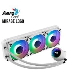SISTEMA DE ENFRIAMIENTO LIQUIDO AEROCOOL MIRAGE L360 | RGB | WHITE