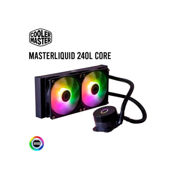 SISTEMA DE ENFRIAMIENTO LIQUIDO COOLER MASTER 240L CORE MASTERLIQUID (…