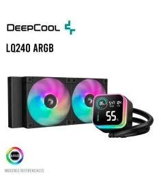 SISTEMA DE ENFRIAMIENTO LIQUIDO DEEPCOOL LQ240 (R-LQ240-BKLSMW-G-1) PANTALLA DIGITAL|…