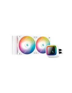 sistema de enfriamiento liquido deepcool ls520 wh infinity r ls520 whamnt g 1 led argb 1-malvinas.pe