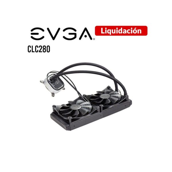 SISTEMA DE ENFRIAMIENTO LIQUIDO EVGA CLC 280 (400-HY-CL28-V1)  LED RGB