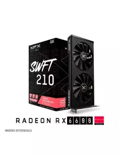 tarjeta de video xfx speedster swft 210 rx 6600 8gb gddr6 rx-malvinas.pe
