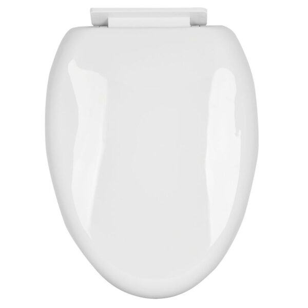 Asiento Tapa Inodoro Mediterraneo Elongado Blanco