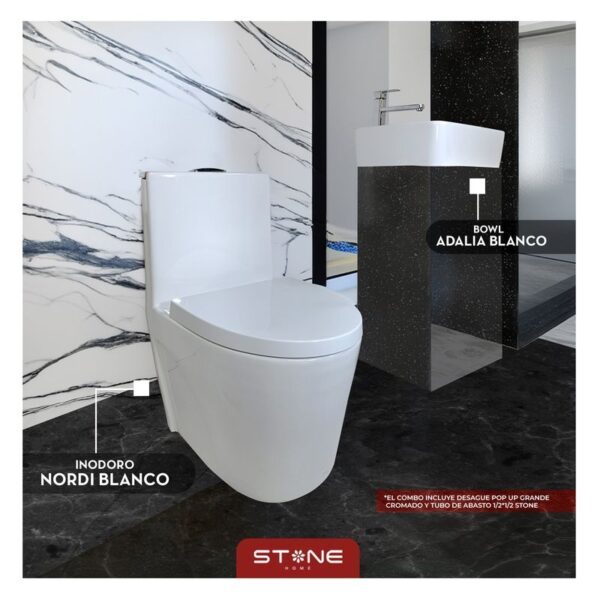 COMBO NORDI BLANCO + BOWL ADALIA BLANCO