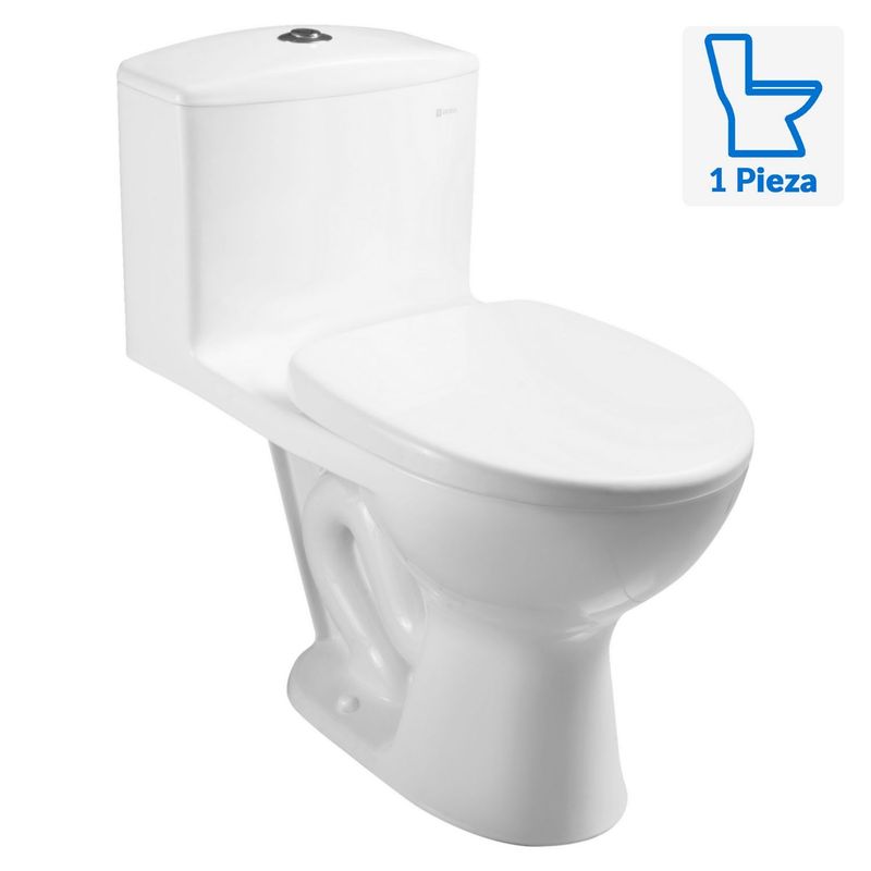 WC Inodoro One Piece Ibiza Blanco WC Inodoro One Piece Ibiza Blanco