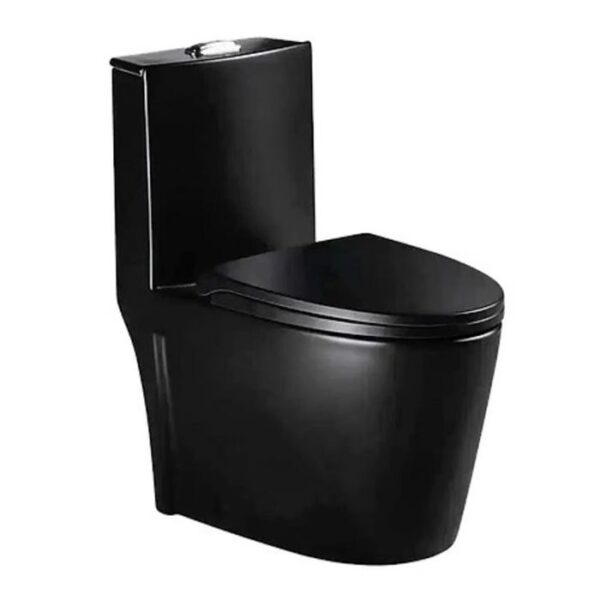 INODORO ONE PIECE NEGRO MINIMALISTA IN8835-01
