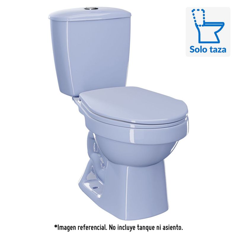 Taza Inodoro Acuacer Azul Taza Inodoro Acuacer Azul