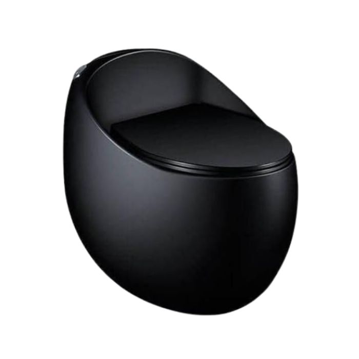 INODORO 9905 ONE PIECE OVALADO NEGRO BRILLANTE