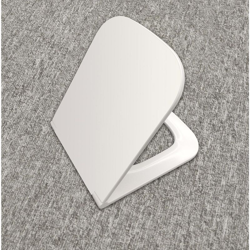 Asiento Tapa Inodoro Granada Cuadrado Blanco Asiento Tapa Inodoro Granada Cuadrado Blanco