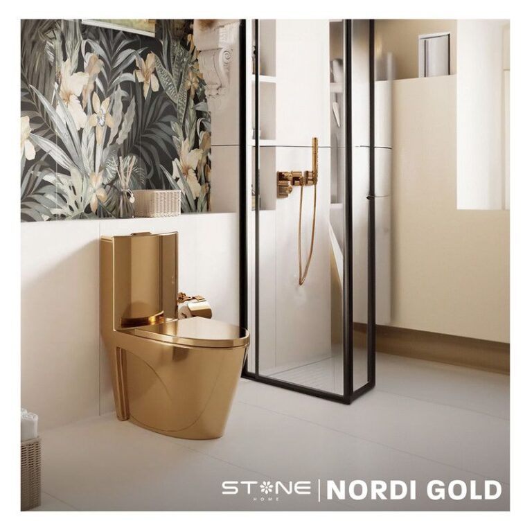 INODORO MINIMALISTA NORDI GOLDEN