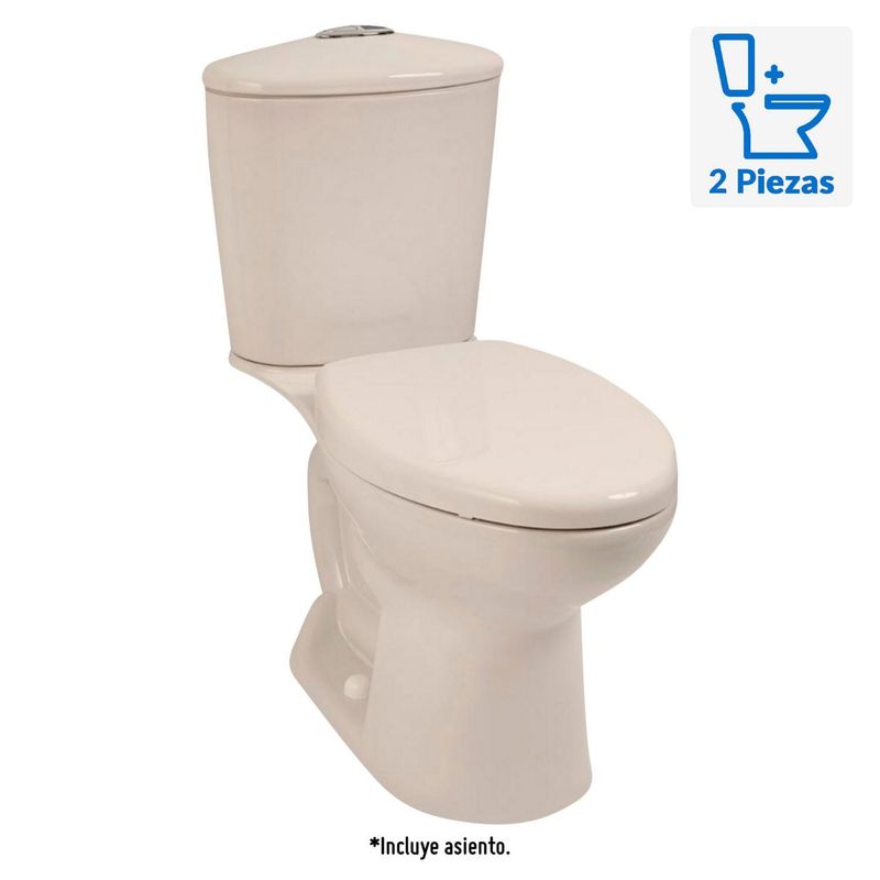 WC Inodoro Dos Piezas Aquapro Bone WC Inodoro Dos Piezas Aquapro Bone