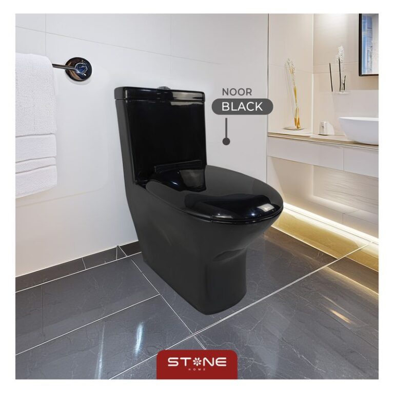 INODORO ONE PIECE MINIMALISTA NOOR BLACK