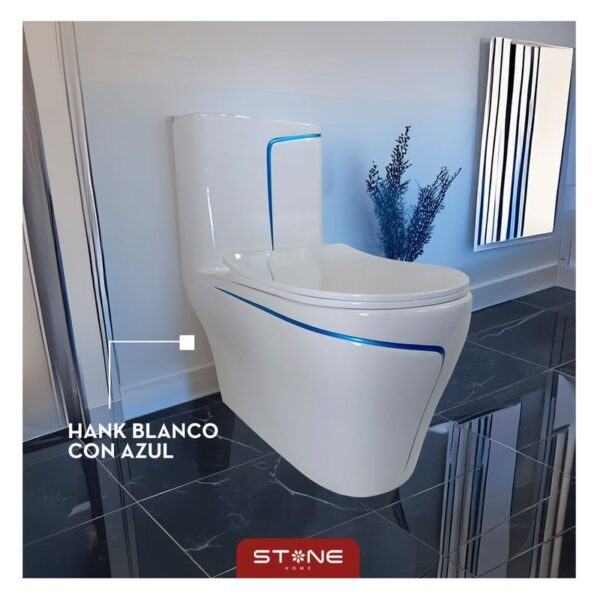 INODORO MINIMALISTA HANK REDONDO BLANCO CAZUL